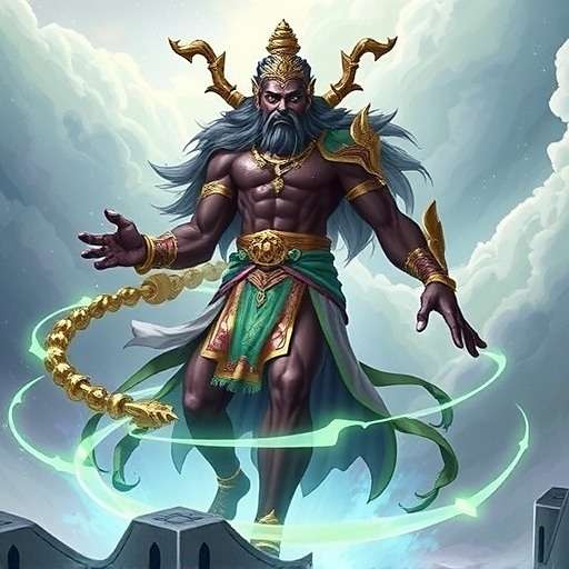 Ravana - Antagonist Ravana, the main antagonist in Fennel Mystic Journey